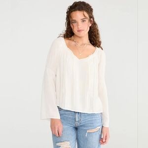 Croft & Barrow Cream Blouse